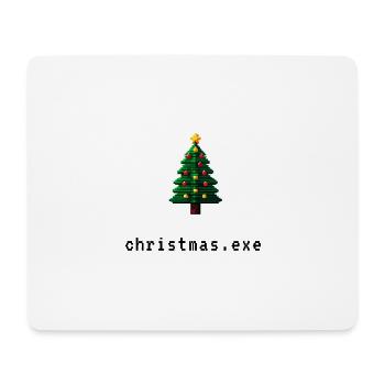 Pixel Christmas - Mouse Pad (horizontal) - white - Front