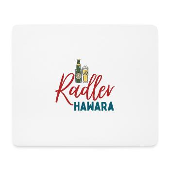 Radler Hawara Logo - Tapis de souris (format paysage) - blanc - Devant