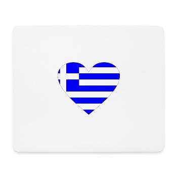 Griechenland - Mousepad (Querformat) - Weiß - Vorne