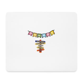 summersun - Mouse Pad (horizontal) - white - Front