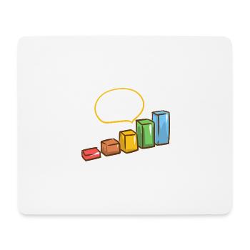 Sorry We Just Can't Trust You - Mousepad (Querformat) - Weiß - Vorne