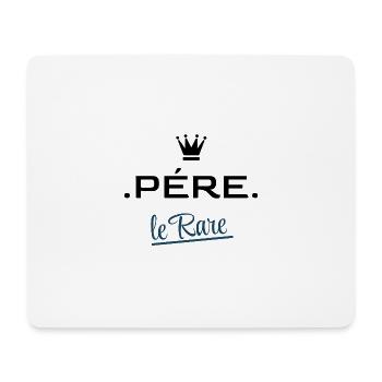 Père - Tapis de souris (format paysage) - blanc - Devant