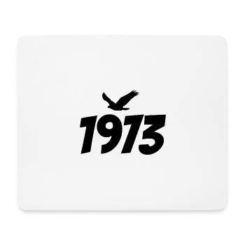 1973 Vintage Vintage Eagle Graphic - Mouse Pad (horizontal) - white - Front