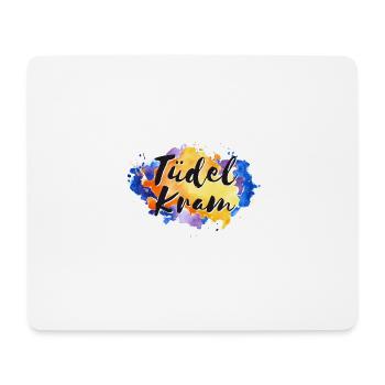 Tüdelkram - Mousepad (Querformat) - Weiß - Vorne