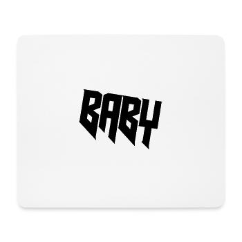 BABY - Mousepad (Querformat) - Weiß - Vorne