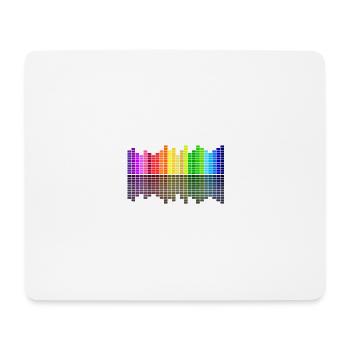 equalizer - Mousepad (Querformat) - Weiß - Vorne