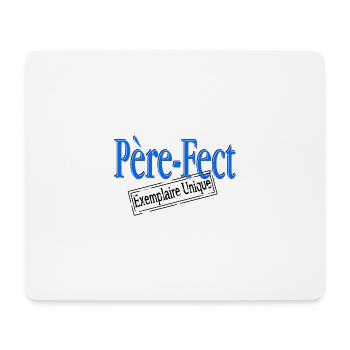 Père-fect exemplaire unique - Tapis de souris (format paysage) - blanc - Devant