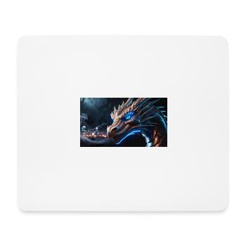 Léonard Phoenix - Tapis de souris (format paysage) - blanc - Devant