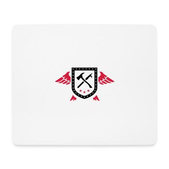 Feuerwehrmann - Hilfe - Mousepad (Querformat) - Weiß - Vorne