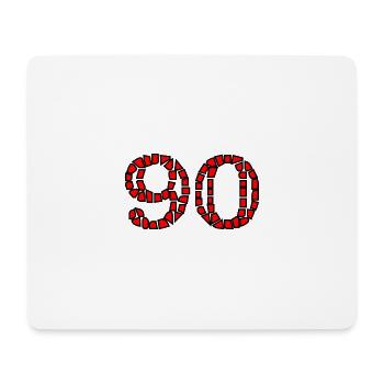 HAPPY BIRTHDAY. JOYEUX ANNIVERSAIRE. ANNIVERSAIRE. - Tapis de souris (format paysage) - blanc - Devant