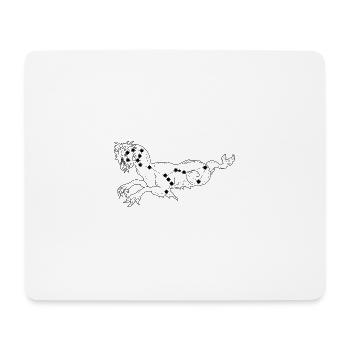 Constellation - Tapis de souris (format paysage) - blanc - Devant