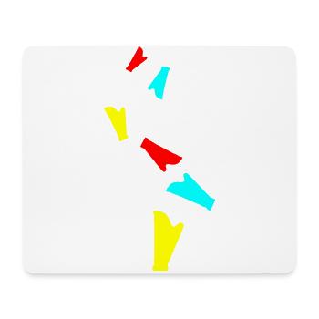 Harfe symbol - Mousepad (Querformat) - Weiß - Vorne