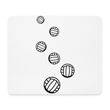 Volleyball symbol - Mouse Pad (horizontal) - white - Front