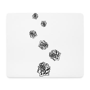 Coral Ocean - Mouse Pad (horizontal) - white - Front