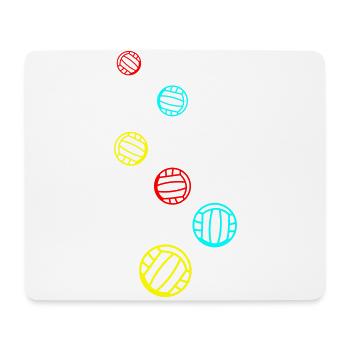 Volleyball symbol - Mouse Pad (horizontal) - white - Front