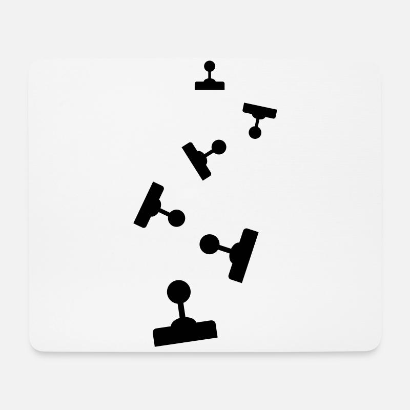 Joystick Gamer - Mouse Pad (horizontal) - white