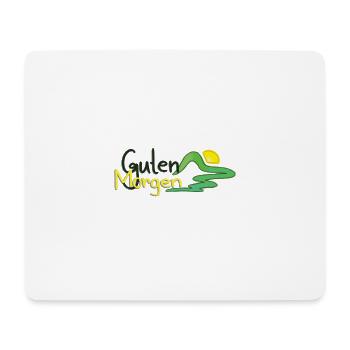 Guten Morgen - Mousepad (Querformat) - Weiß - Vorne