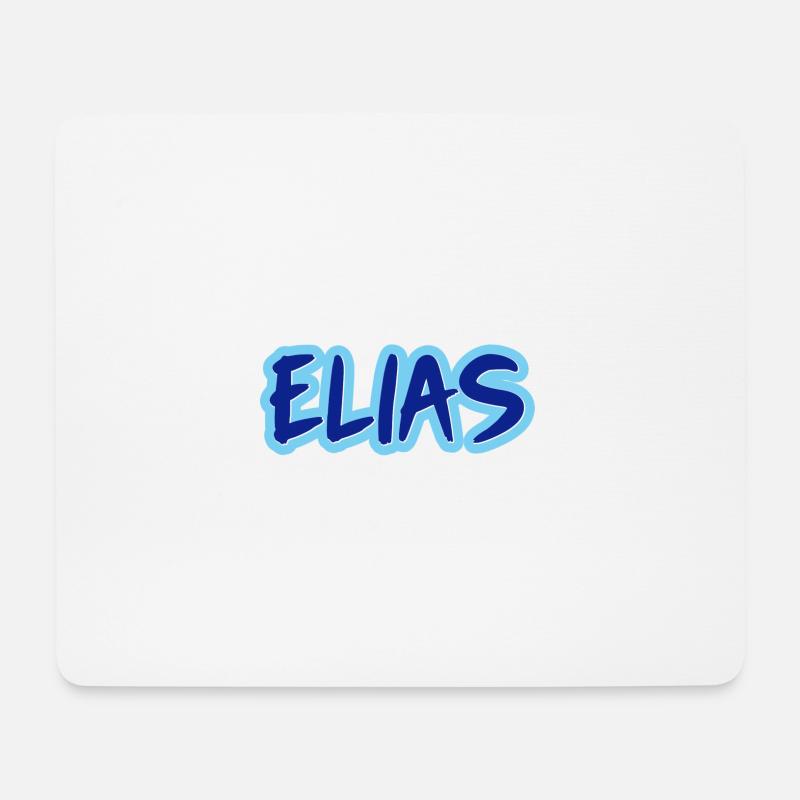 Elias Name Boy Name Junge Elias - Mousepad (Querformat) - Weiß