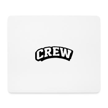 crew - Mouse Pad (horizontal) - white - Front