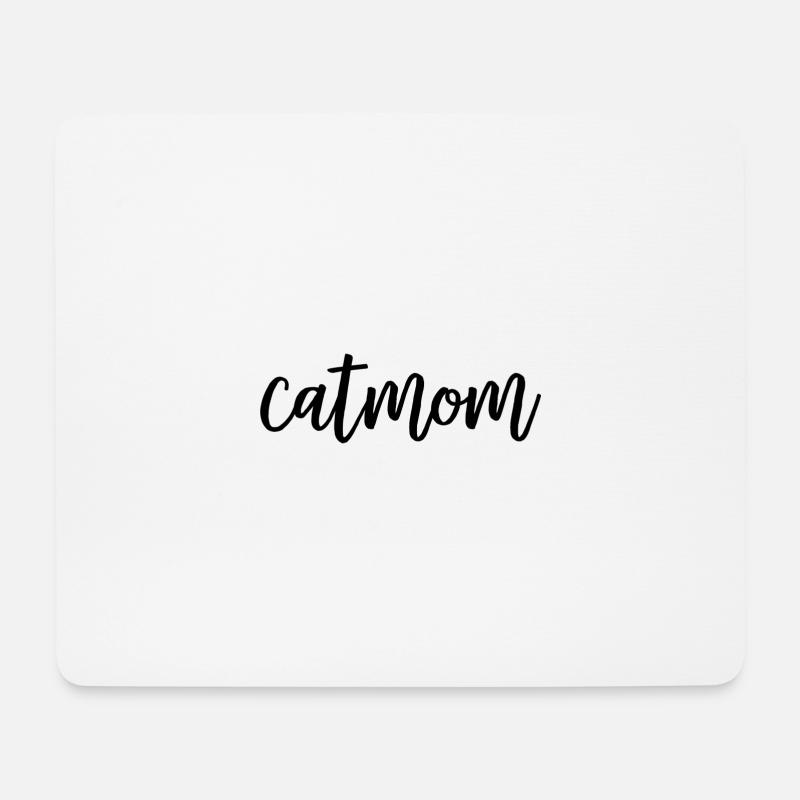 catmom - Mouse Pad (horizontal) - white