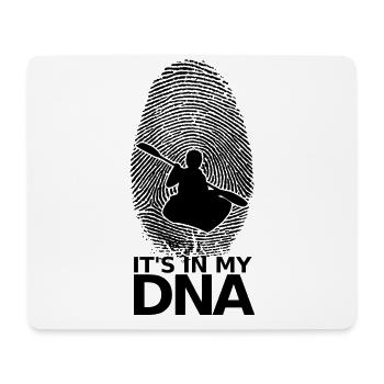Rudern Paddeln Boot DNA Kajak Kayak Kanu Paddel - Mousepad (Querformat) - Weiß - Vorne