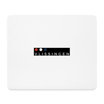 Vlissingen 3 Points - Tapis de souris (format paysage) - blanc - Devant