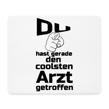 Coolster Arzt Geschenk - Mousepad (Querformat) - Weiß - Vorne