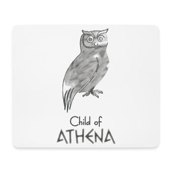Child of Athena – Percy Jackson inspired design - Mouse Pad (horizontal) - white - Front
