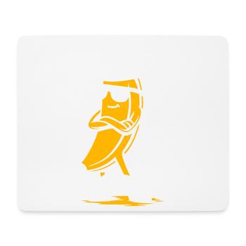 Cowboy Banana with Attitude - Mouse Pad (horizontal) - white - Front
