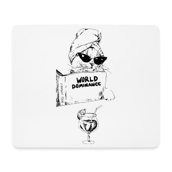 WELTHERRSCHAFT - Mousepad (Querformat) - Weiß - Vorne