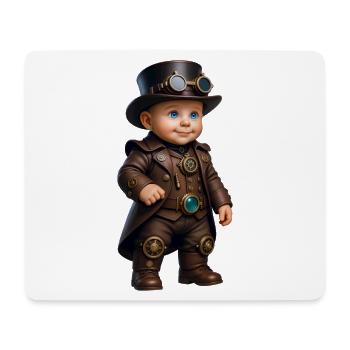 STEAM PLUSH - baby & kids - Mouse Pad (horizontal) - white - Front