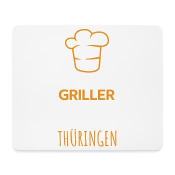 Best grillers come from Thuringia Design - Mouse Pad (horizontal) - white - Front