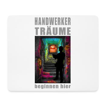Artisan Dreams: Neon Trail - Mouse Pad (horizontal) - white - Front
