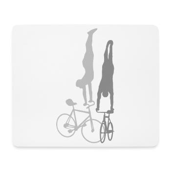 Artistic cycling, artistic cycling, indoor cycling - Mouse Pad (horizontal) - white - Front