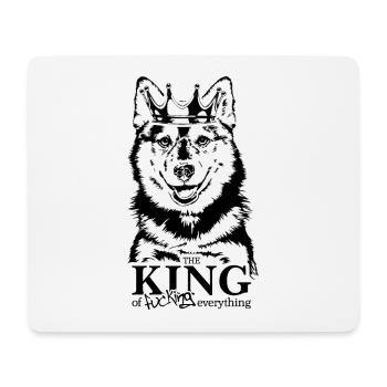 Pomsky King Dog Saying Dogs Dog - Mouse Pad (horizontal) - white - Front