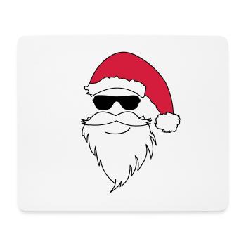 Nikolaus cool - Mousepad (Querformat) - Weiß - Vorne