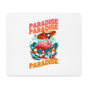PARADISE SUMMER VIBES - Mouse Pad (horizontal) - white - Front