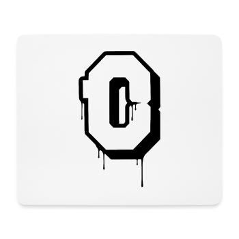 Graffiti-Style 0 - Mousepad (Querformat) - Weiß - Vorne