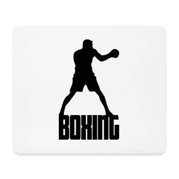Boxing Boxer Kickboxing Kickboxer Martial Arts Sport - Mouse Pad (horizontal) - white - Front