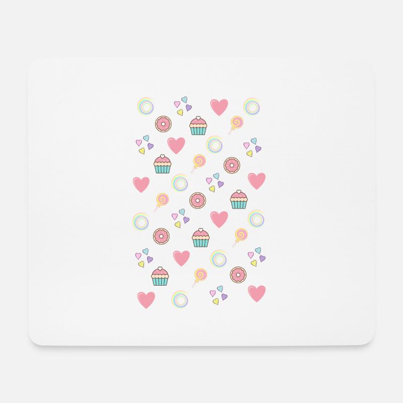 pink Candy - Mousepad (Querformat) - Weiß