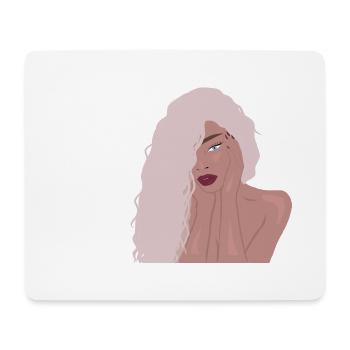 Sexy girl - Tapis de souris (format paysage) - blanc - Devant