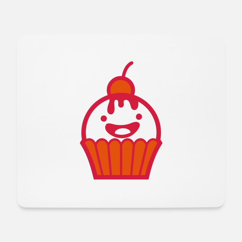 muffin - Mouse Pad (horizontal) - white
