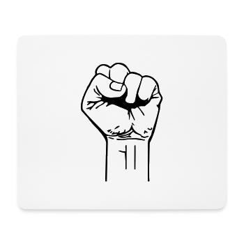 faust - Mousepad (Querformat) - Weiß - Vorne