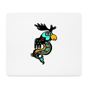tribal - Tapis de souris (format paysage) - blanc - Devant