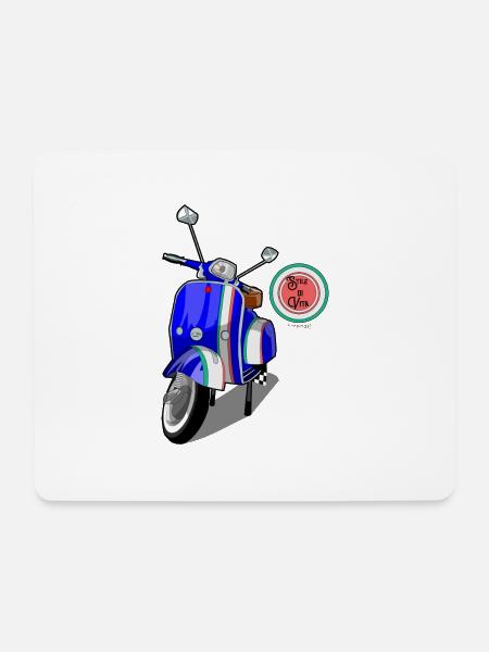 Stile di vita - Mousepad (Querformat) - Weiß