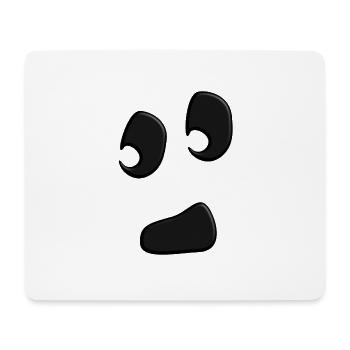 Halloween Gespenst - Mousepad (Querformat) - Weiß - Vorne
