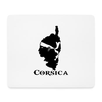 corsica Korsika - Mousepad (Querformat) - Weiß - Vorne
