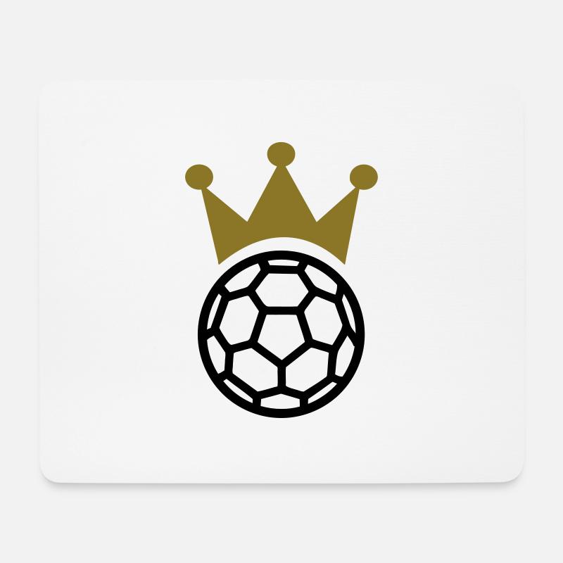 Handball - Mousepad (Querformat) - Weiß