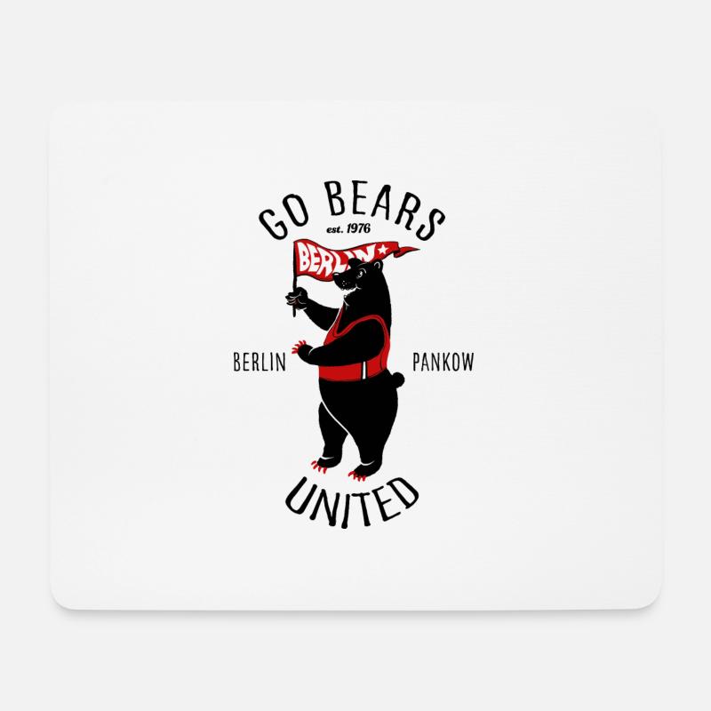 Berlin - Mousepad (Querformat) - Weiß