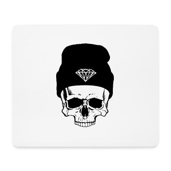 Hipster - Mousepad (Querformat) - Weiß - Vorne